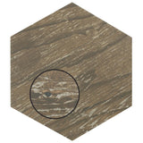 Gaugin Hex Catan Shadow 8-5/8 in. x 9-7/8 in. Porcelain Floor and Wall Tile (11.56 sq. ft. / case)