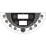 1300 W Black Convection Countertop Oven with Built-In Timer
