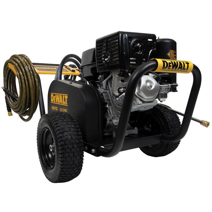 DEWALT 4200 PSI 4.0 GPM Belt Driven Gas Pressure Washer Powered by HONDA