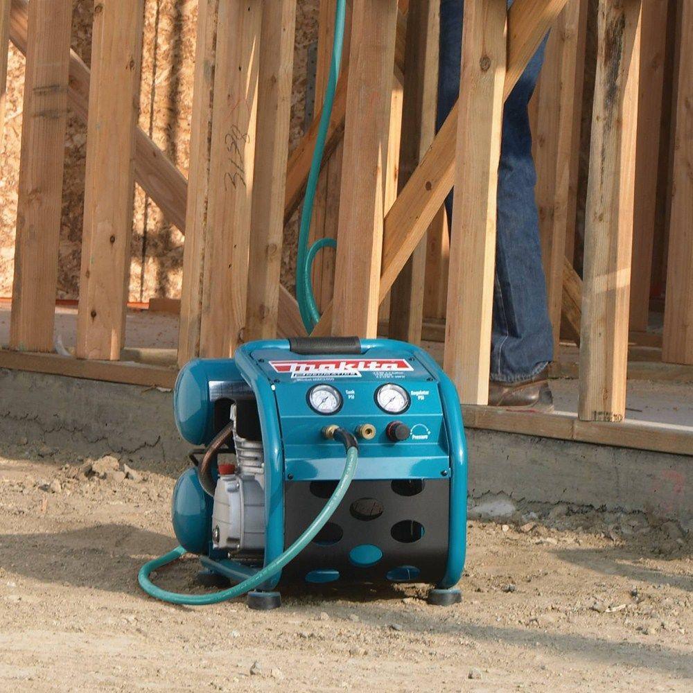 4.2 Gal. 2.5 HP Portable Electrical 2-Stack Air Compressor - Super Arbor