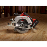M18 18-Volt Lithium-Ion 6-1/2 in. Cordless Circular Saw Kit with Two 3.0 Ah Batteries, 24T Saw Blade, Charger, Tool Bag - Super Arbor