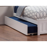 Urban White Trundle Full Bed - Super Arbor