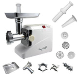 MG-750 1800W Meat Grinder with Kibbe and Sausage Attachments