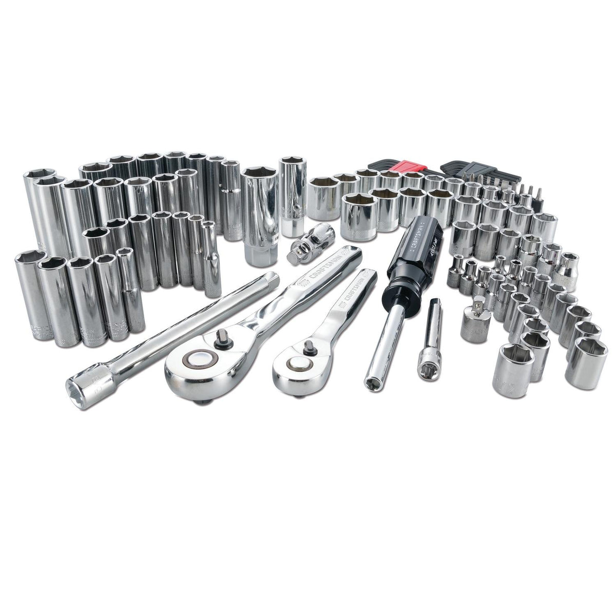 Craftsman 105-Piece Mechanic's Tool Set with Metric and SAE Sockets