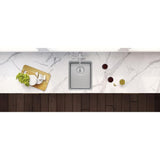 15 in. Single Bowl Undermount Stainless Steel Bar Prep Kitchen Sink