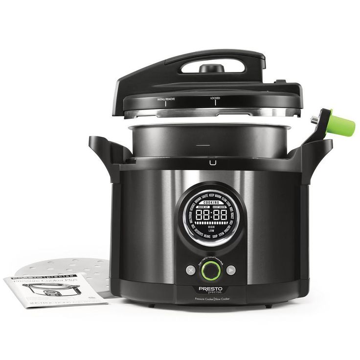 10 Qt. Black Stainless Electric Pressure Cooker