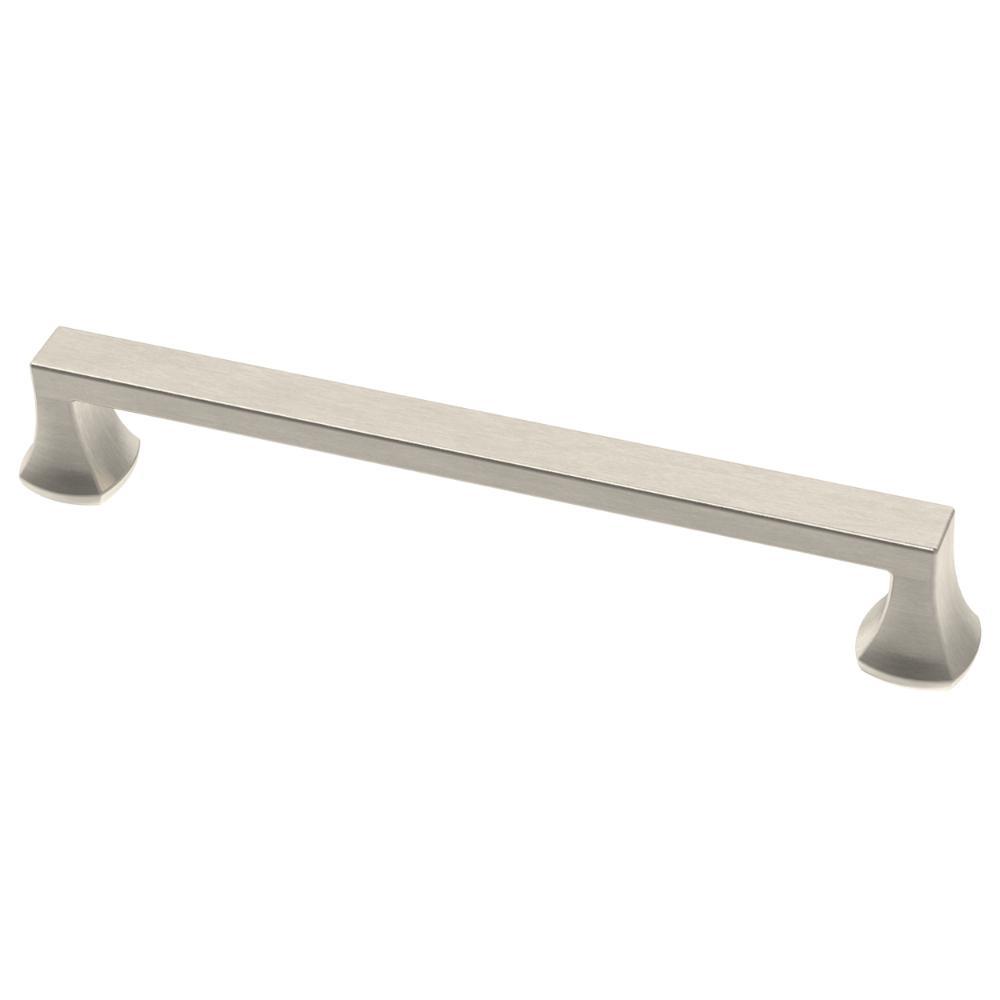 Mandara 5-1/16 in. (128 mm) Center-to-Center Satin Nickel Drawer Pull - Super Arbor