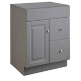 Wyndham 24 in. W x 18 in. D Unassembled Bath Vanity Cabinet Only in White Semi-Gloss