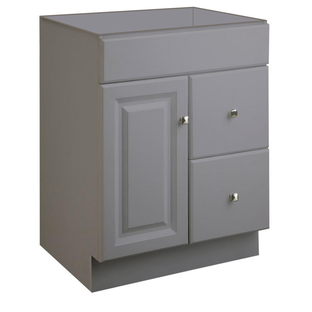 Wyndham 48 in. W x 21 in. H Bathroom Vanity Cabinet Only in White Semi-Gloss