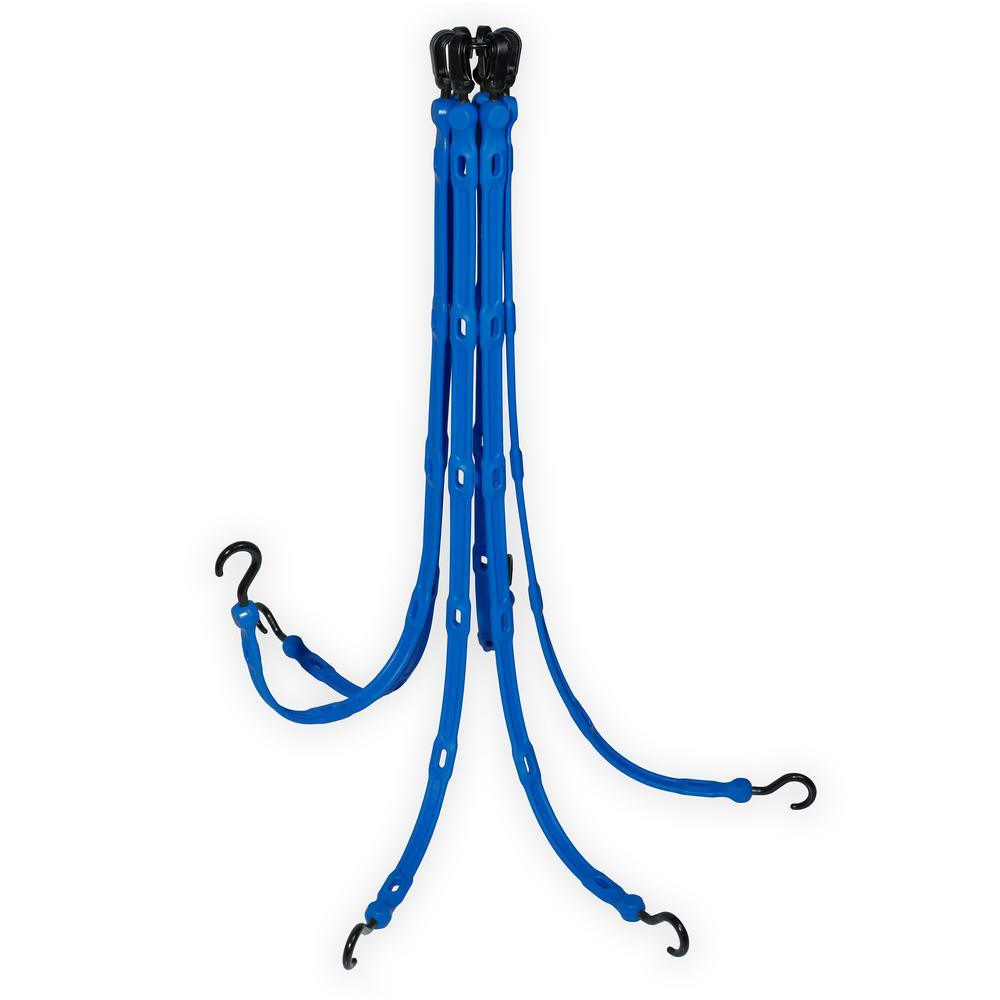 36 in. 6-Arm Flex-Web in Blue - Super Arbor