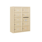 3800 Horizontal Series 9-Compartment Surface Mount Mailbox - Super Arbor