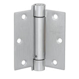 3-1/2 in. Satin Chrome Adjustable Spring Door Hinge