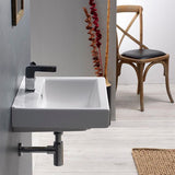 Nameeks Mona Wall Mounted Bathroom Sink in White
