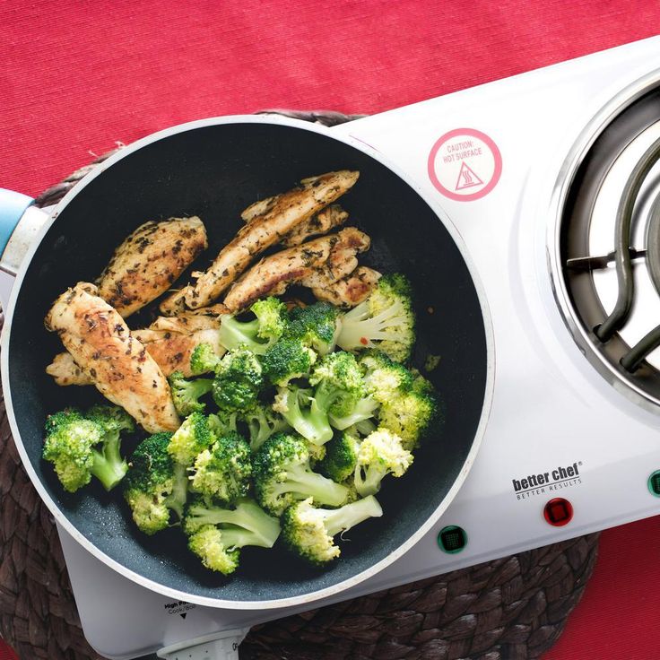 2-Burner 9 in. White Electric Countertop Hot Plate