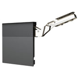 Anthracite 107¬∞ Lift-Up Hinge Air System, Medium-Duty Soft-Close Vertical Opening Hinge (1-Pair) - Super Arbor