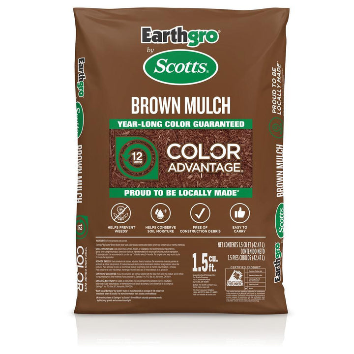 1.5 cu. ft. Brown Mulch - Super Arbor