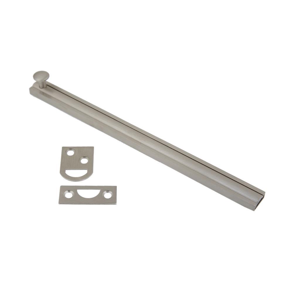 8 in. Solid Brass Oil-Rubbed Bronze Surface Bolt - Super Arbor
