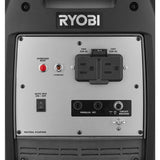 RYOBI 2,200 Starting Watt Gray Gasoline Powered Digital Inverter Generator