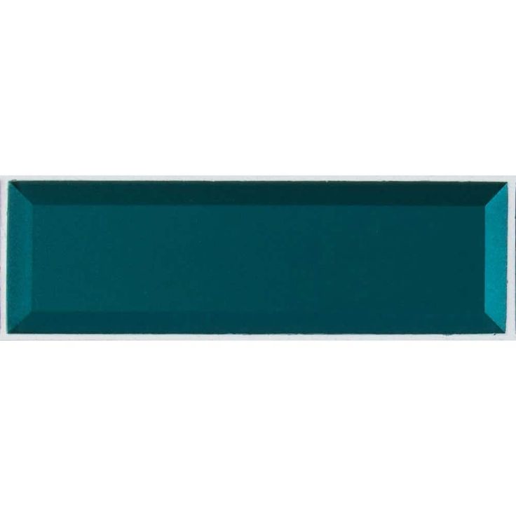 MSI Verde Azul Beveled 2.5 in. x 9 in. x 8mm Glossy Glass Blue Subway Tile (5.6 sq. ft. / case)