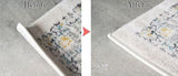 Reusable Corner Area Carpet Rug Grippers - V Shaped - Prevents Curling, Moving, Sliding, & Slipping - Anchors Carpet To Your Floor - 8pc Set