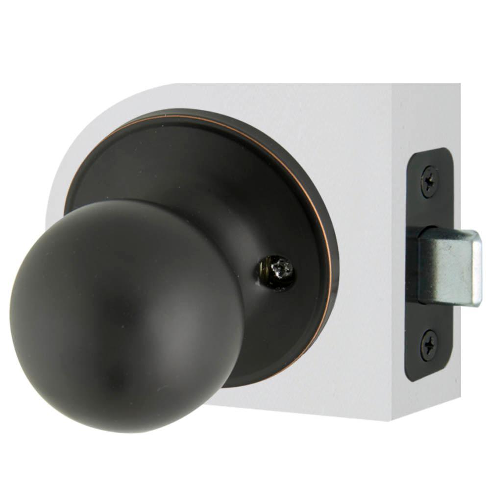 Ball Aged Bronze Hall and Closet Door Knob - Super Arbor