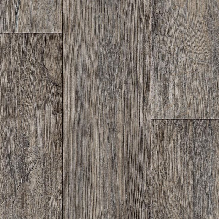 TrafficMASTER Barnwood Oak Grey Residential Vinyl Sheet, Sold by 13.2 ft. Wide x Custom Length