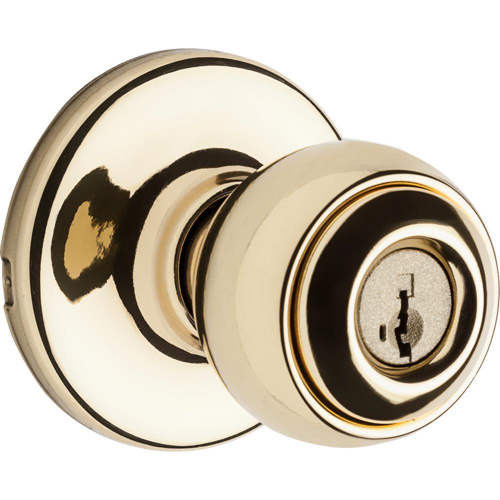 Polo Satin Nickel Entry Door Knob Featuring SmartKey Security - Super Arbor