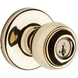 Polo Satin Nickel Entry Door Knob Featuring SmartKey Security - Super Arbor