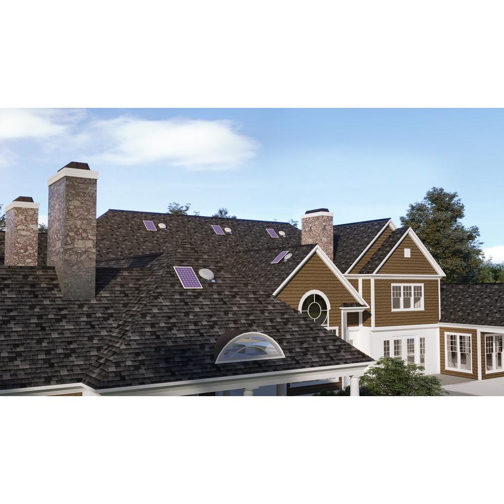 800 CFM Weatherwood Galvanized Steel Solar Powered Attic Fan - Super Arbor