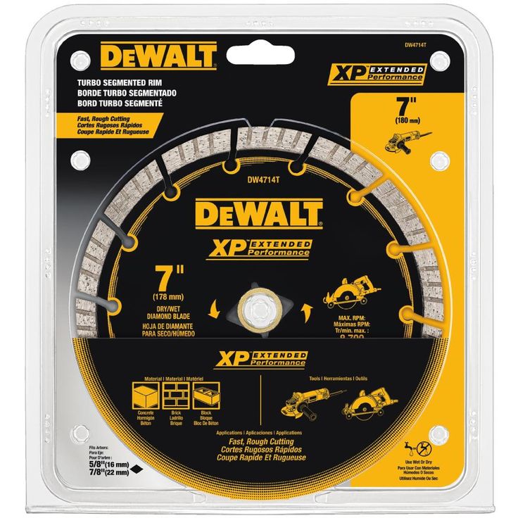 DEWALT XP Diamond 7-in Grinding Wheel