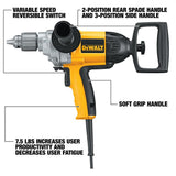 9 Amp 1/2 in. Spade Handle Drill - Super Arbor
