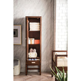 Addison 14.88 in. W x 11.88 in. D x 55.63 in. H Wall Mount Linen Cabinet in Mid-Century Acacia - Super Arbor