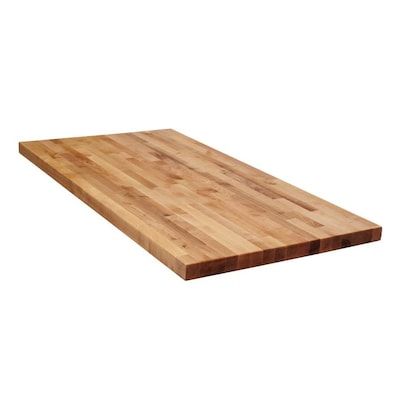 The Baltic Butcher Block The Baltic Butcherblock 6-ft Unfinished Natural Straight Butcher Block Birch Kitchen Countertop