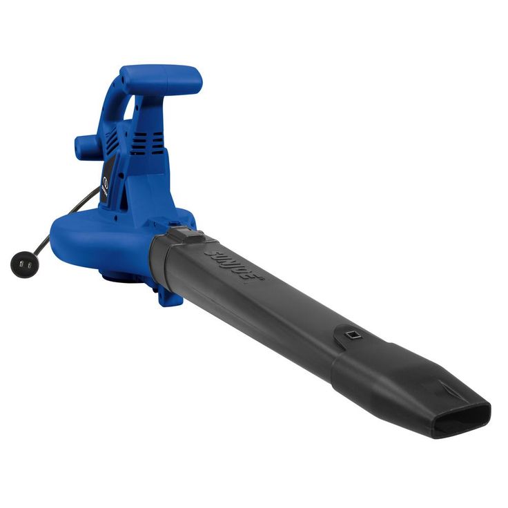 Sun Joe 250 MPH 440 CFM 14 Amp Electric Handheld Blower/Vacuum/Mulcher with Gutter Attachment, Blue