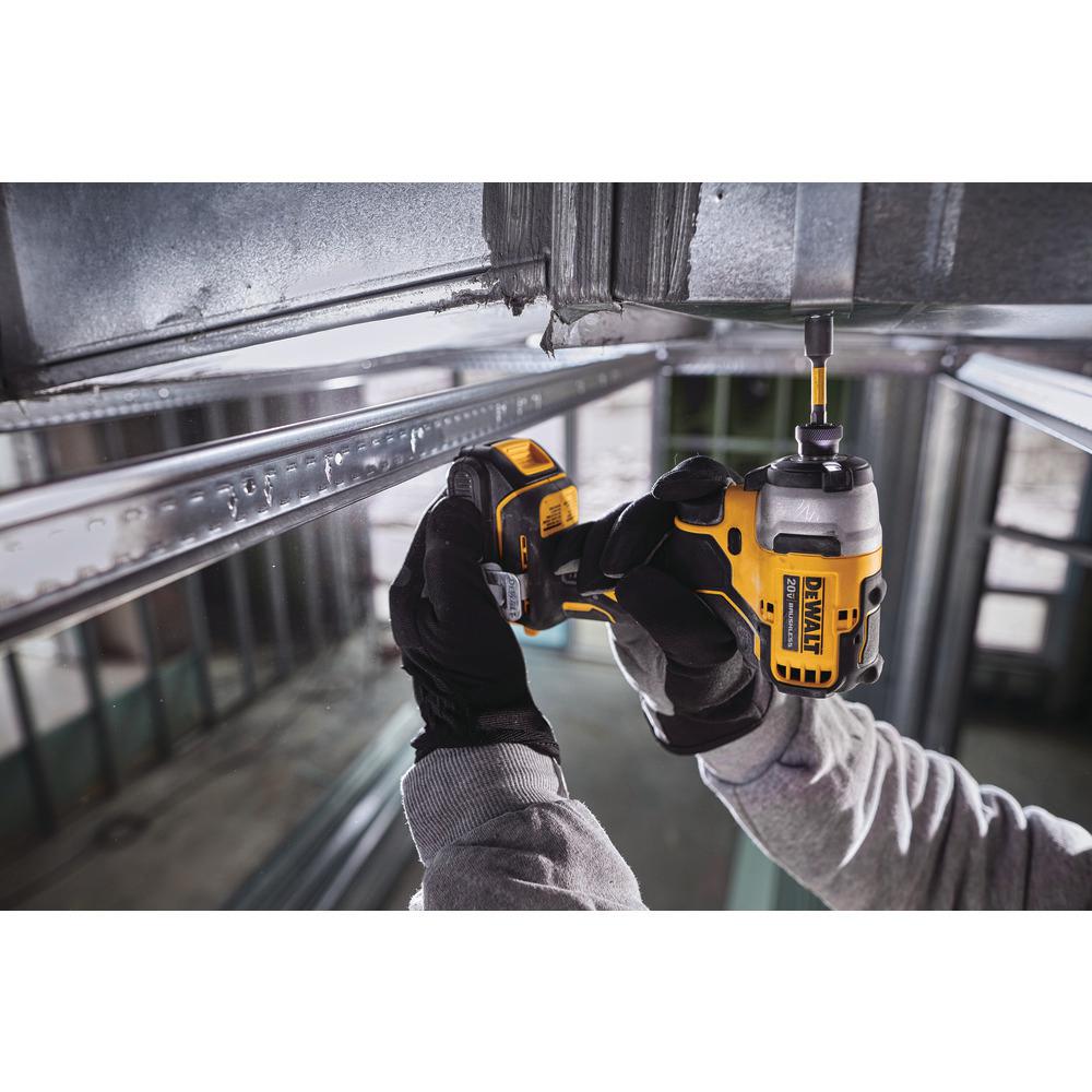 ATOMIC 20-Volt MAX Li-Ion Brushless Cordless Compact 1/4 in. Impact Driver w/Bonus 20-V Li-Ion Battery 2.0Ah (2-Pack) - Super Arbor