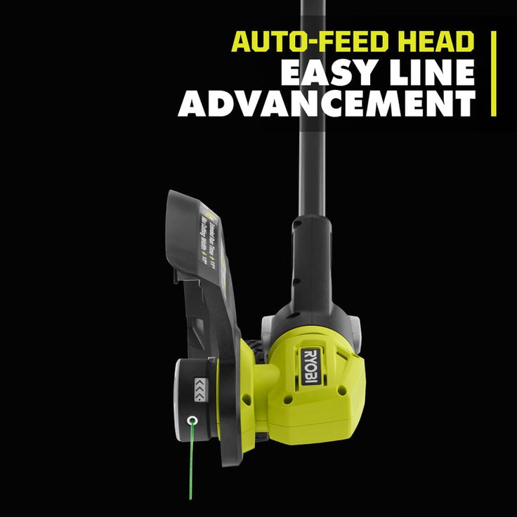 RYOBI ONE+ 18-Volt Lithium-Ion Cordless String Trimmer/Edger - 4.0 Ah Battery and Charger Included