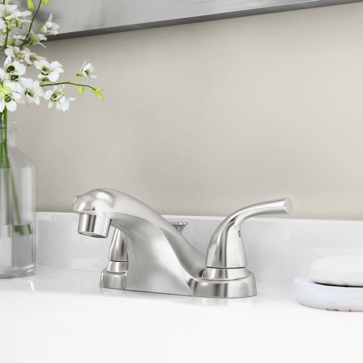 New Lower Price; Delta Foundations Chrome 2-Handle 4-in Centerset WaterSense Bathroom Sink Faucet with Drain