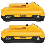 20-Volt MAX Compact Lithium-Ion 4.0Ah Battery Pack (3-Pack) - Super Arbor