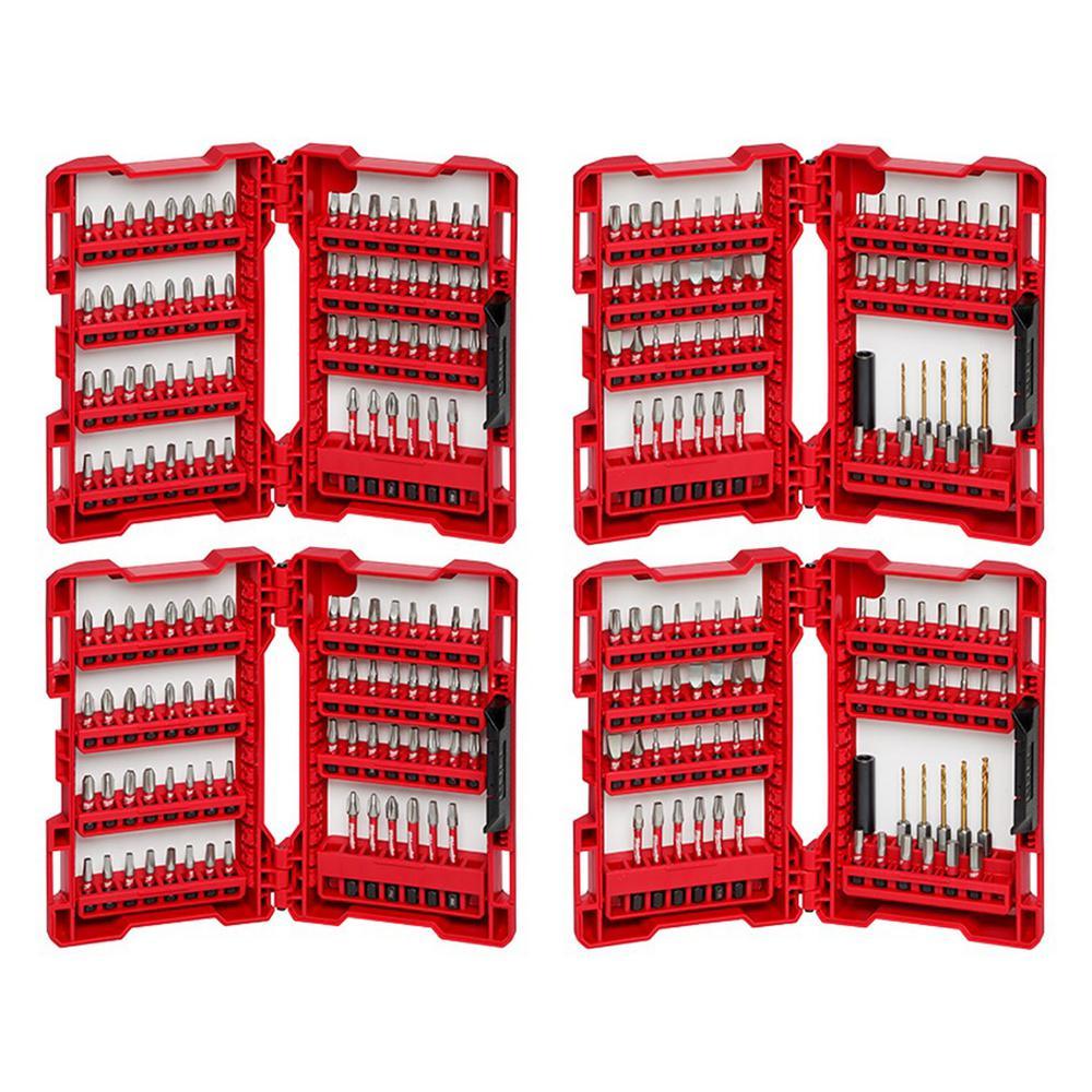 SHOCKWAVE Steel Impact Duty Drill Bit Set and Driver Bit Set (240-Piece) - Super Arbor