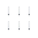 13-Watt Equivalent PL CFLNI Twin Tube 2-Pin Plug-in GX23 Compact Fluorescent CFL Light Bulb, Bright White 3500K (6-Pack)