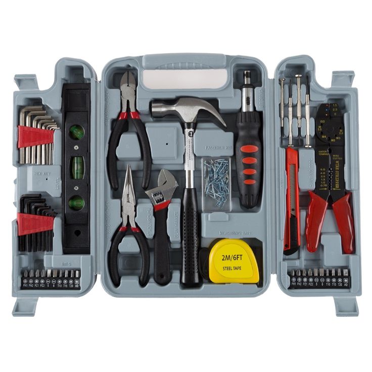 Stalwart 130-Piece Household Hand Tool Set