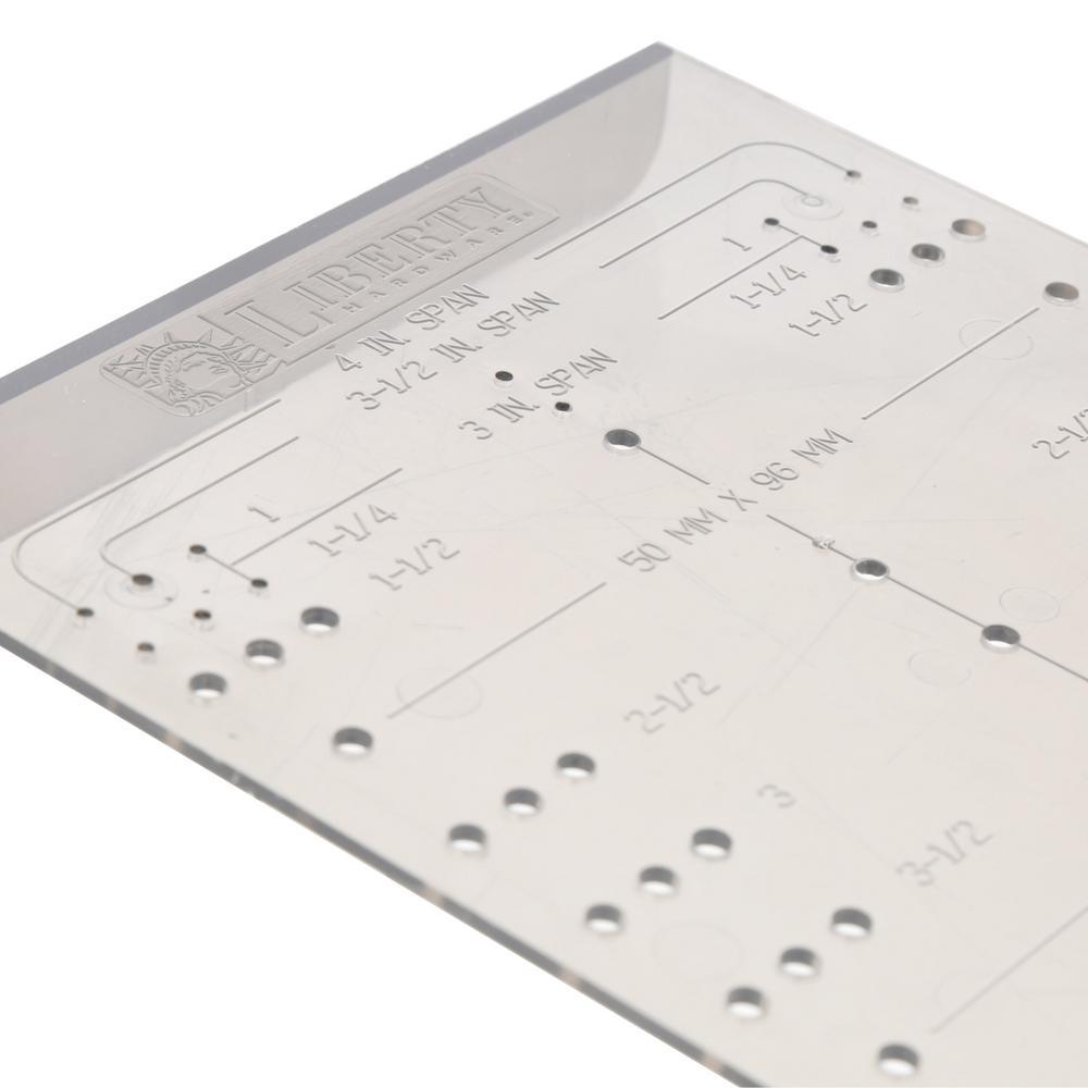 Align Right Cabinet Drawer Hardware Installation Template - Super Arbor