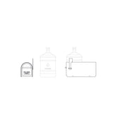 Sequoia Black Heavy Duty Post Mount Mailbox - Super Arbor