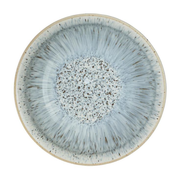 Halo Stoneware 26 fl. oz. Curved Shallow Bowl