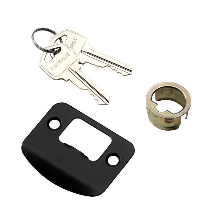 Madrid Matte Black Keyed Entry Door Knob