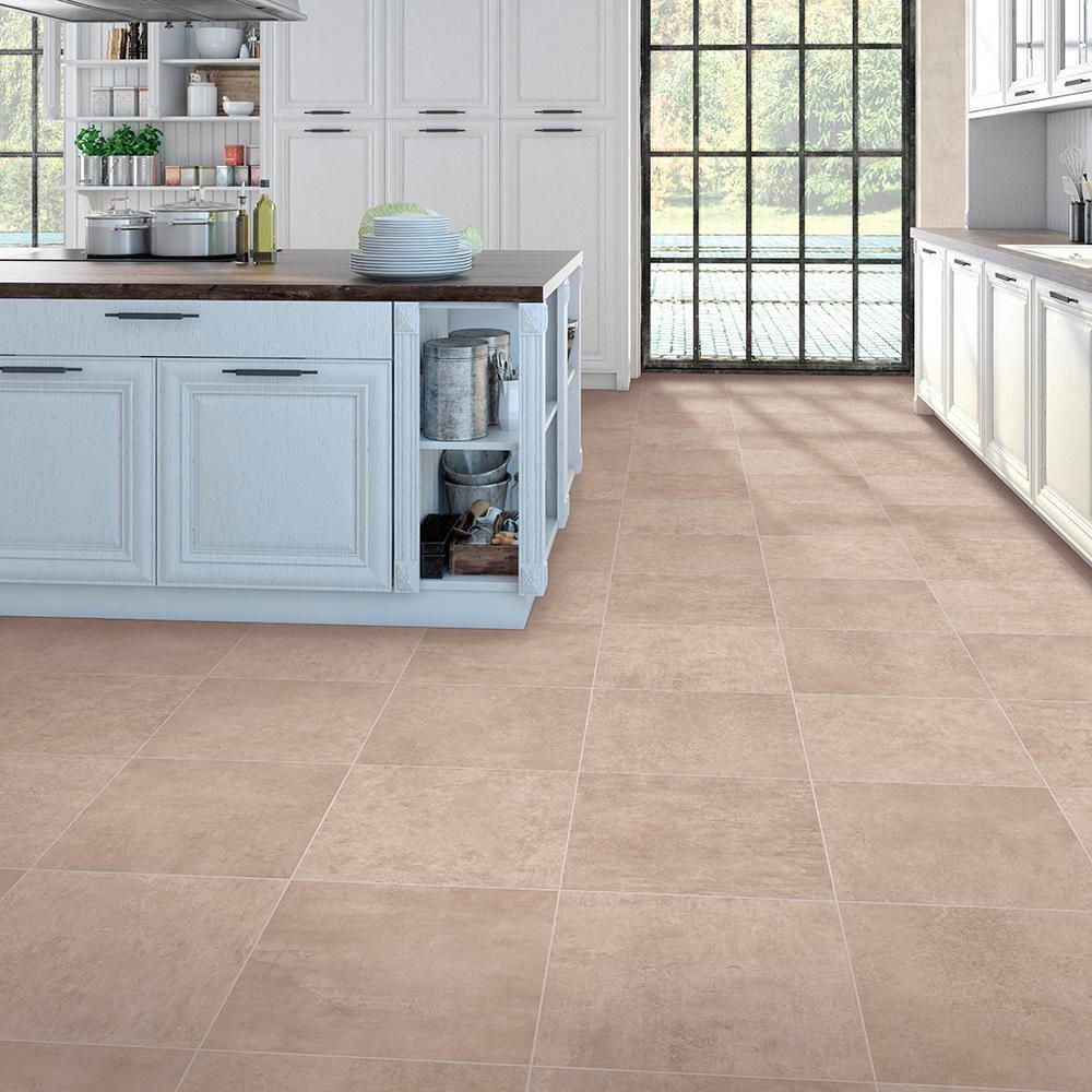 IVC Lonney Tan Residential Vinyl Sheet, Sold by 13.2 ft. Wide x Custom Length - Super Arbor