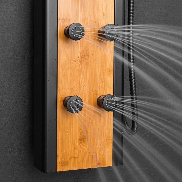 57 In. 8-Jet Multifunction Shower Panel System With Adjustable Rainfall Shower Head And Handheld Shower head