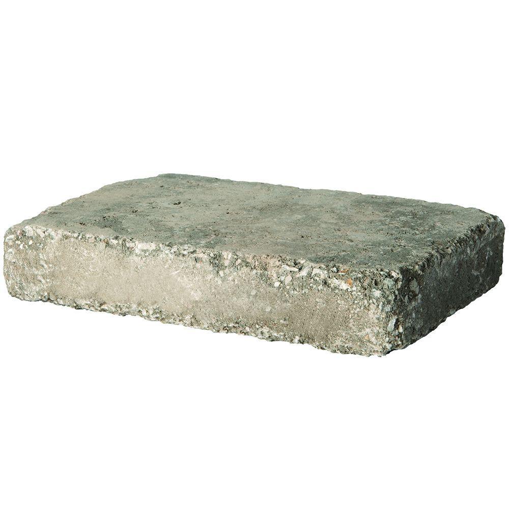 RumbleStone Rec 10.5 in. x 7 in. x 1.75 in. Cafe Concrete Paver - Super Arbor