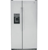 GE 25.3 cu. ft. Side-by-Side Refrigerator in Fingerprint Resistant Stainless Steel, GSS25GYPFS