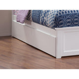 Urban White Bed Drawers Queen-King - Super Arbor